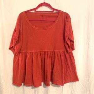 ☀️ free people we the free babydoll top!